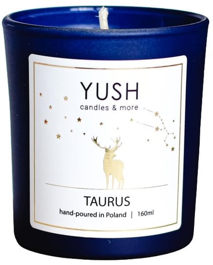 Świeca zapachowa Taurus sojowa ZODIAC BYK 160ml Yush