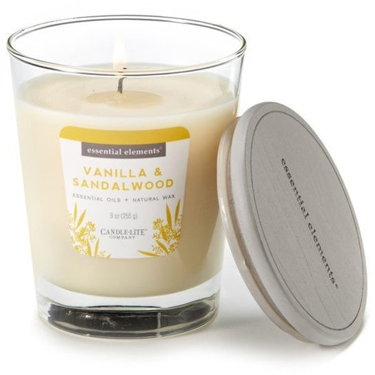 Świeca zapachowa - Vanilla & Sandalwood (255g) Candle - Lite Company
