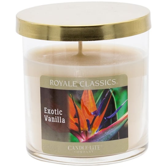 Świeca zapachowa w szkle Exotic Vanilla Candle-lite 226 g Inna marka