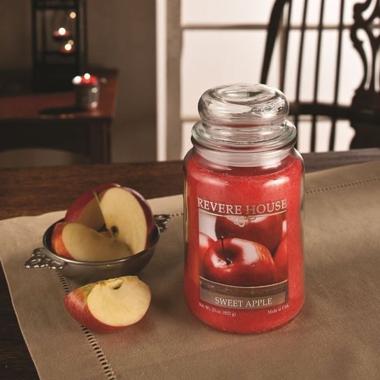 Świeca zapachowa w szkle Sweet Apple Candle-lite 652 g Inna marka