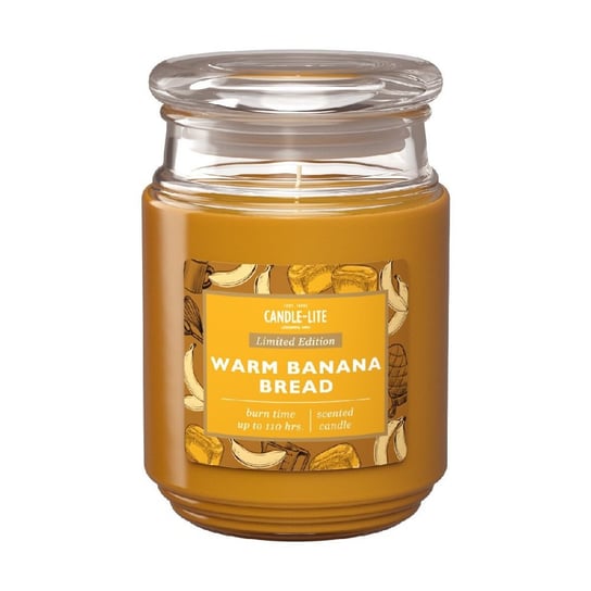 Świeca zapachowa - Warm Banana Bread Candle-lite Company