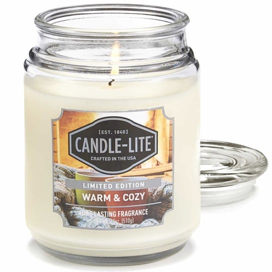 Świeca zapachowa - Warm & Cozy (510g) Candle - Lite Company