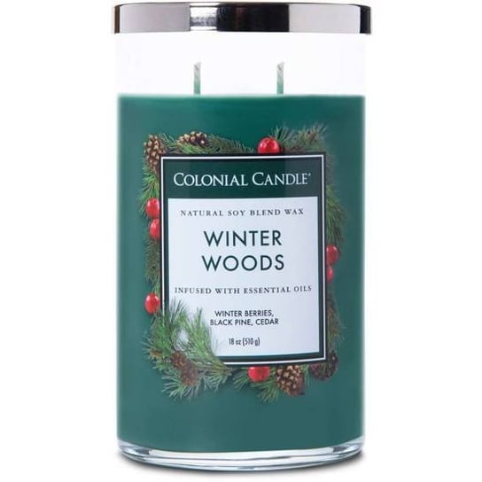 Świeca zapachowa - Winter Woods Colonial Candle