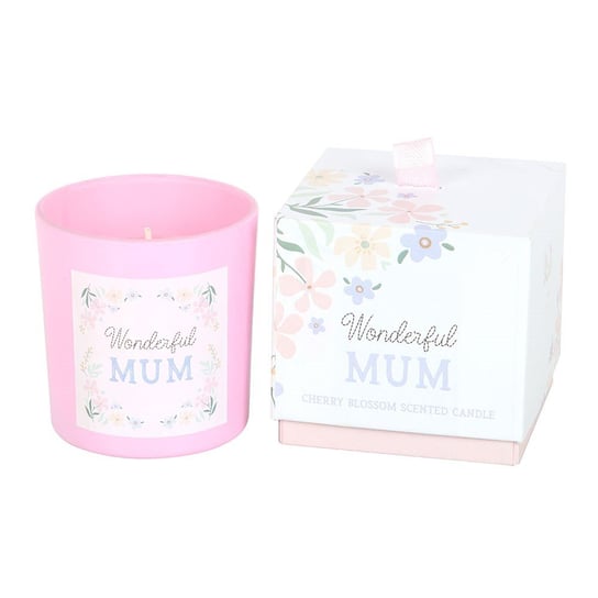 Świeca zapachowa WONDERFUL MUM (20 h) o zapachu kwiatu wiśni Devon Wick