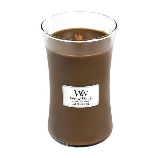 Świeca zapachowa WOODWICK Amber & Incense, duża, 609,5 g Woodwick