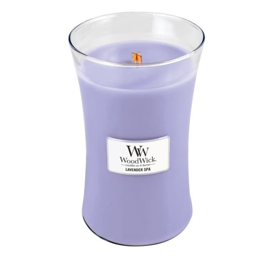 Świeca zapachowa WOODWICK Lavender Spa - duża, 609,5 g Woodwick
