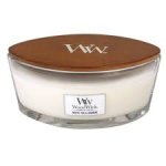 Świeca zapachowa WOODWICK White Teak - elipsa, 453,6 g Woodwick