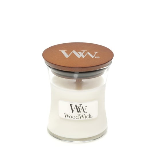 Świeca zapachowa WOODWICK White Teak - mała, 85 g Woodwick