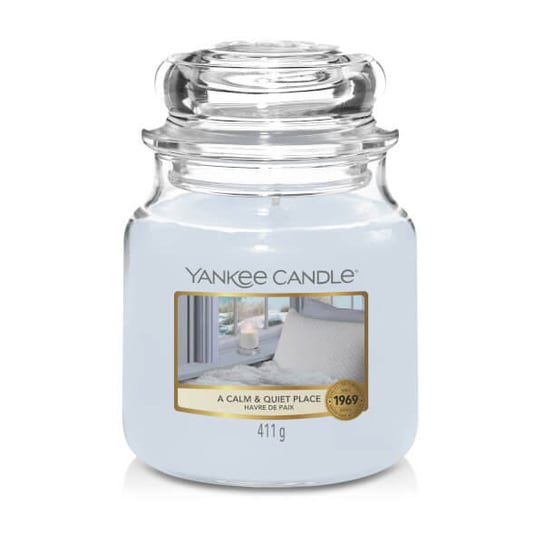 Świeca zapachowa, YANKEE CANDLE, A Calm & Quiet Place, 411 g Yankee Candle