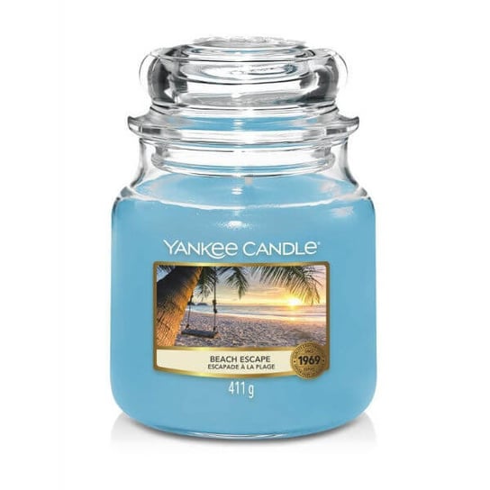 Świeca zapachowa Yankee Candle BEACH ESCAPE, średni słoik, 411g Yankee Candle