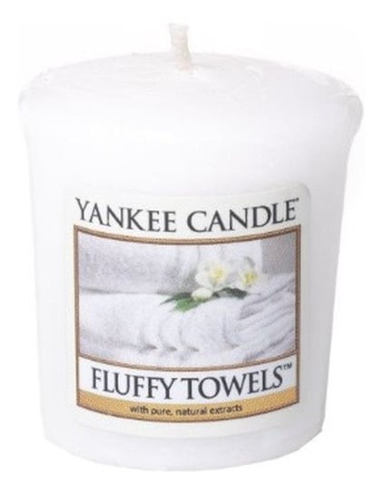Świeca zapachowa, YANKEE CANDLE, Fluffy Towels, 49 g Yankee Candle
