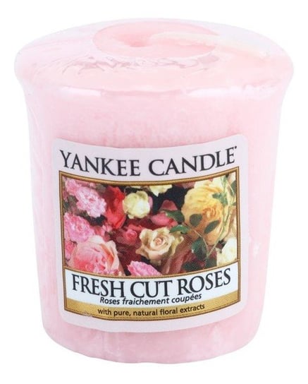 Świeca zapachowa, YANKEE CANDLE, Fresh Cut Roses, 49 g Yankee Candle