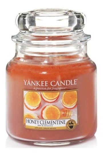 Świeca zapachowa, YANKEE CANDLE, Honey Clementine, 411 g Yankee Candle