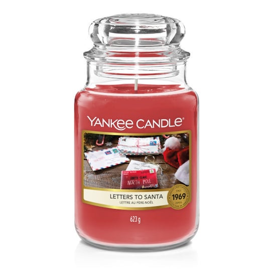 Świeca zapachowa Yankee Candle LETTERS TO SANTA, duży słoik, 623g Yankee Candle