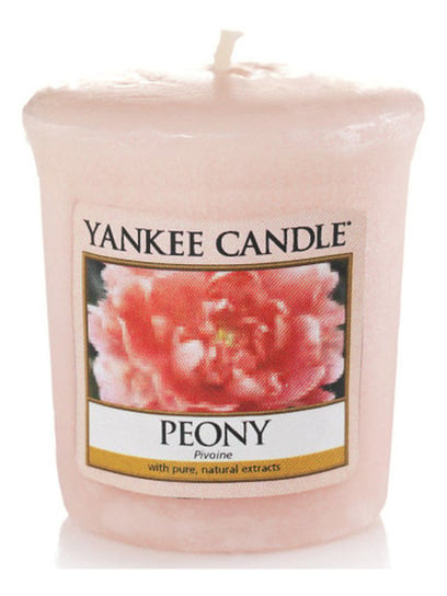 Świeca zapachowa, YANKEE CANDLE, Peony, 49 g Yankee Candle
