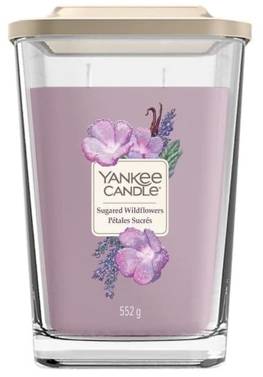 Świeca Zapachowa Yankee Candle Seria Elevation Duża -  Sugared Wildflowers Yankee Candle