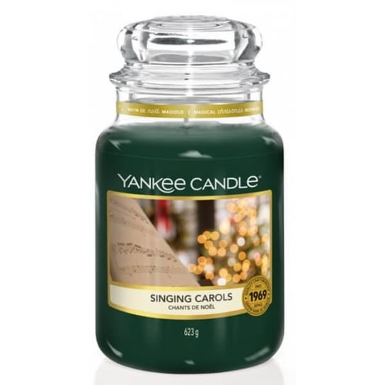 Świeca zapachowa Yankee Candle SINGING CAROLS, duży słoik, 623g Yankee Candle
