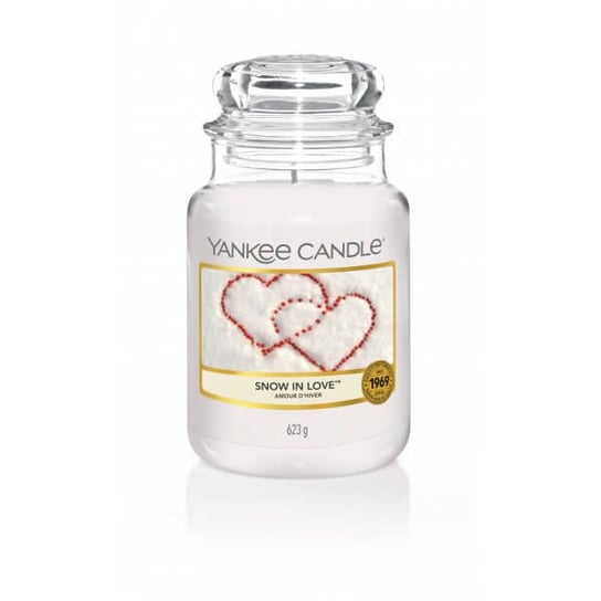 Świeca zapachowa Yankee Candle SNOW IN LOVE, duży słoik, 623g Yankee Candle