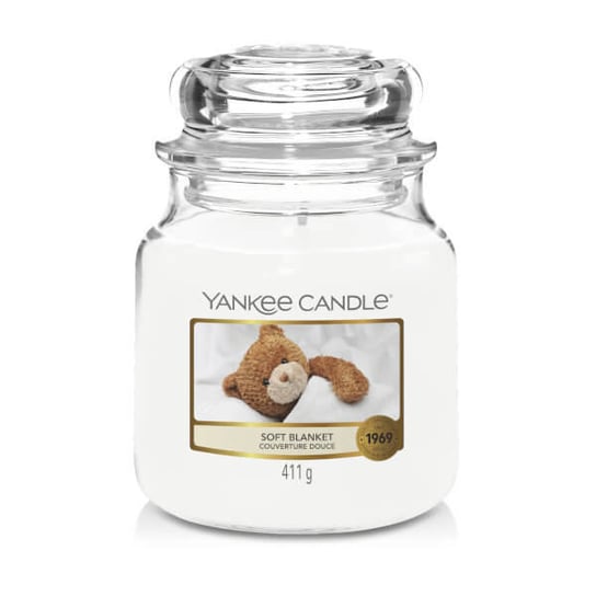 Świeca zapachowa YANKEE CANDLE Soft Blanket, 411 g Yankee Candle