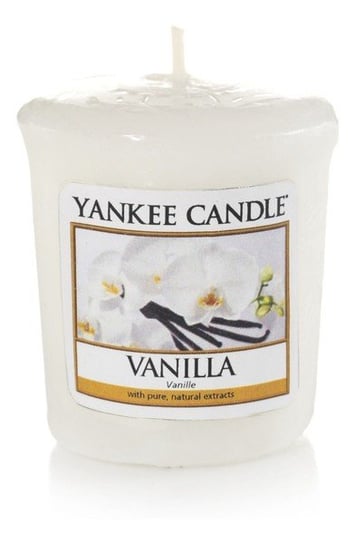 Świeca zapachowa, YANKEE CANDLE, Vanilla, 49 g Yankee Candle