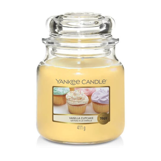 Świeca zapachowa YANKEE CANDLE Vanilla Cupcake, 411 g Yankee Candle