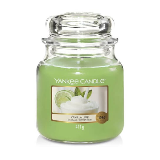 Świeca zapachowa YANKEE CANDLE, Vanilla Lime, 411 g Yankee Candle