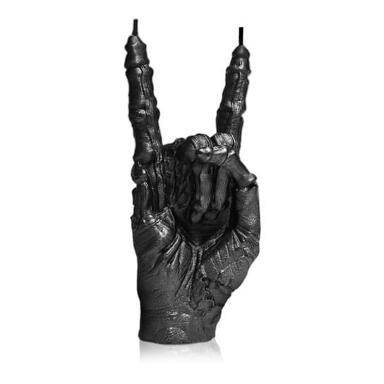 Świeca Zombie Hand RCK Black Metallic Candellana