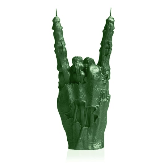 Świeca Zombie Hand RCK Dark Green Candellana