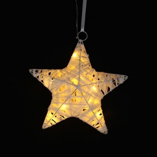 Świecąca lampa wisząca w kształcie gwiazdy z rafii Inna marka