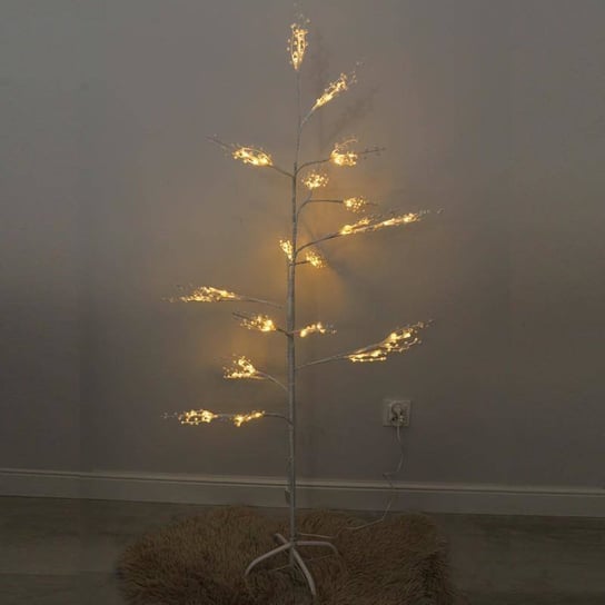Świecące Drzewo Xl Ozdoba Świąteczna Lampki Ciepły Biały Wsa-2255 UPOMINKARNIA