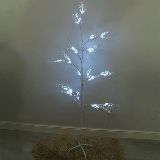 Świecące Drzewo Xl Ozdoba Świąteczna Lampki Zimny Biały Wsa-2254 UPOMINKARNIA
