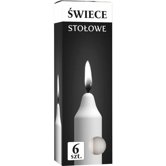 Świece Stołowe Bispol Candles 6H 6 Sztuk Bispol