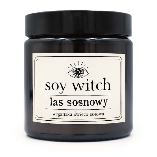 Świeczka sojowa zapachowa w szkle Las sosnowy Soy Witch