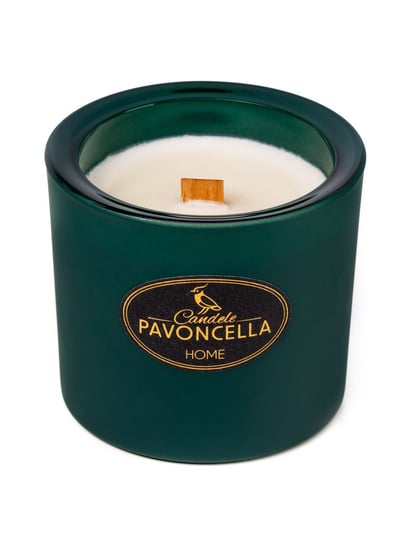 Świeczka sojowo - kokosowa Smell Of Christmas Zielona 46h PAVONCELLA Pavoncella