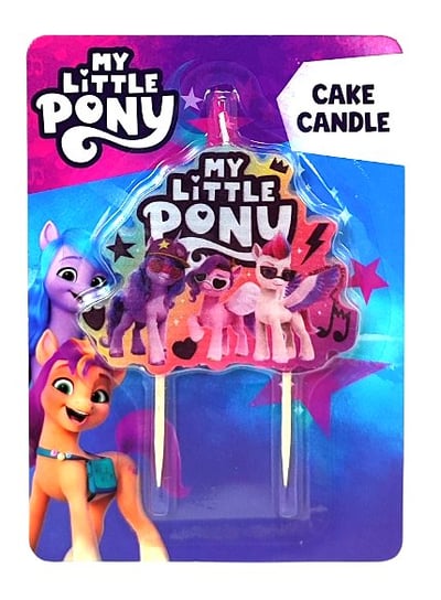 Świeczka urodzinowa na tort My Little Pony Rainbow Inna marka
