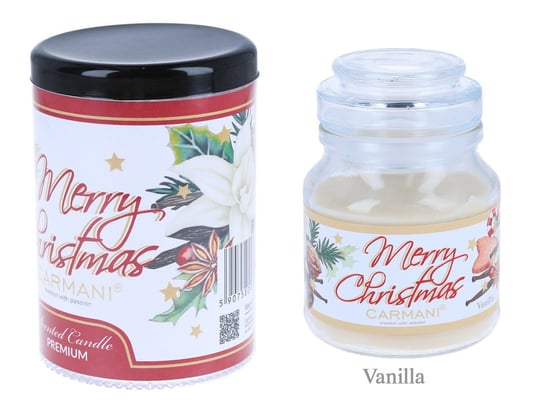 Świeczka zapachowa american mały - Boże Narodzenie. Vanilla (CARMANI) Carmani