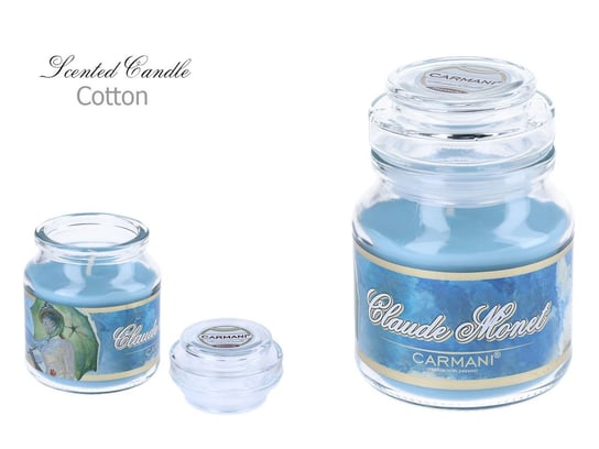 Świeczka zapachowa american mały - C. Monet. Cotton Carmani