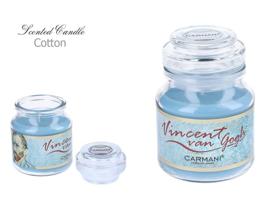 Świeczka zapachowa american mały- V. van Gogh - Cotton Carmani