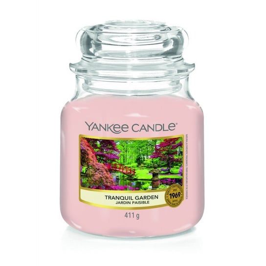 Świeczka zapachowa Tranquil Garden Yankee Candle