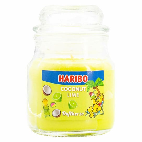 Świeczka zapachowa w szkle Haribo 85 g - Coconut Lime Inna marka