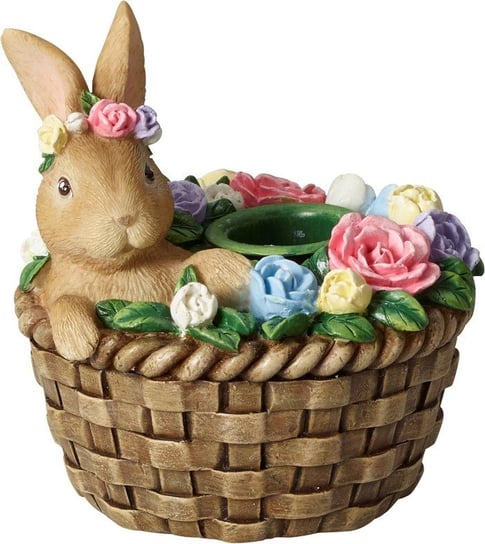 Świecznik królik w koszyku Spring Fantasy Villeroy & Boch Villeroy & Boch