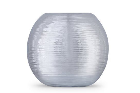 Świecznik MOLIS srebrny / Ø9,5/h8 / ceramika Konsimo