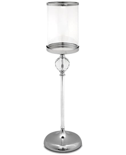 Świecznik szklany, 58x16x16 cm Art-Pol