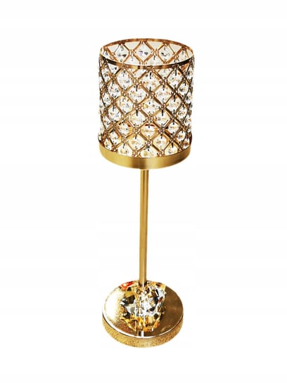 Świecznik Z Kryształkami Glamour Złoty 63 Cm Canpol Babies