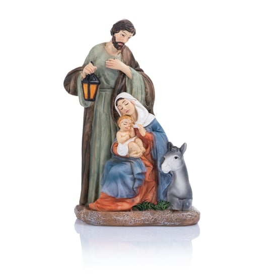 ŚWIĘTA RODZINA figurka klasyczna SZOPKA BOŻONARODZENIOWA | świąteczny PREZENT | PREZENT na święta Święte Miasto