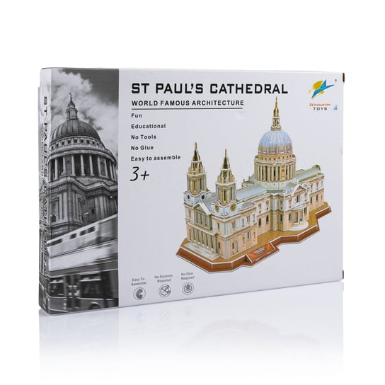 Święte Miasto, puzzle 3D - Katedra św. Pawła w Londynie Święte Miasto