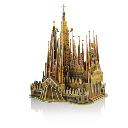 Święte Miasto, puzzle 3D - Kościół Sagrada Familia w Barcelonie Święte Miasto