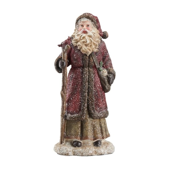 Święty Mikołaj Figurka 28 Cm Givre VILLA ITALIA VILLA ITALIA