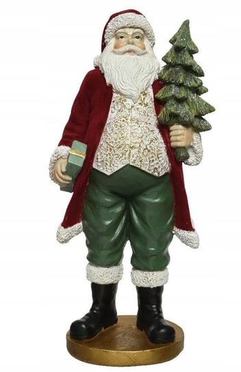 Święty Mikołaj Figurka Świąteczna Stojąca 32,5 Cm Kaemingk