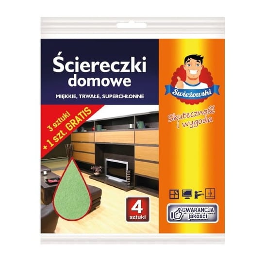 Świeżowski 3+1Szt Gr Ściereczki Domowe /2011 (494) Inna marka